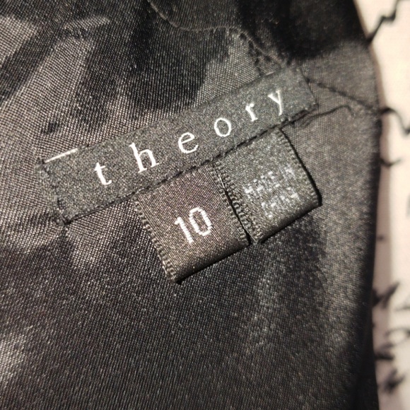 Theory sleeveless "Addison" Italian wool/span LBD - Picture 8 of 8